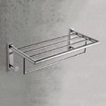 Gedy 5035-13 Modern Polished Chrome Towel Rack